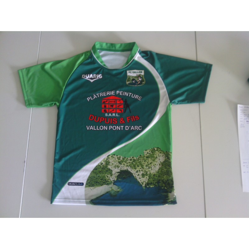 Maillot officiel du FC Vallon – Saison 2012/2013