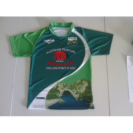 Maillot officiel du FC Vallon – Saison 2012/2013